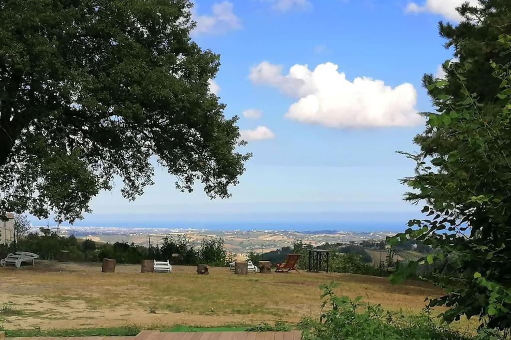 Casale San Teodoro - Mondaino Rn Villa Bagian luar foto