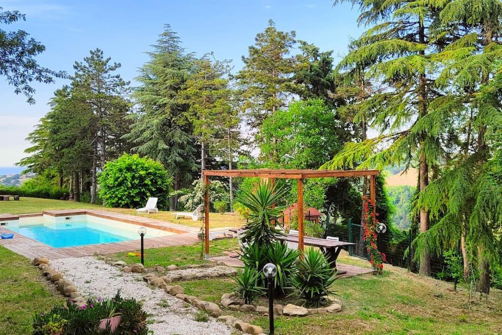 Casale San Teodoro - Mondaino Rn Villa Bagian luar foto