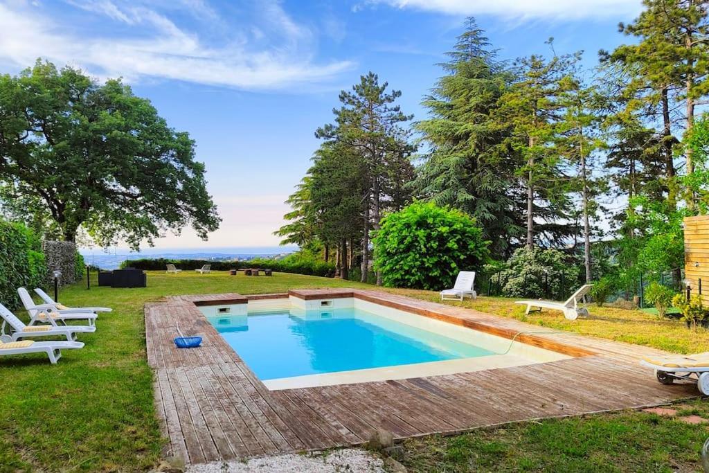 Casale San Teodoro - Mondaino Rn Villa Bagian luar foto